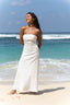 SOLLER DRESS - WHITE