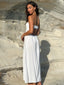 SOLLER DRESS - WHITE