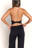 SOFTFORM WIDE-LEG FLARE LEGGING - SLATE TRIM