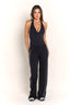 SOFTFORM WIDE-LEG FLARE LEGGING - SLATE TRIM
