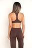 SOFTFORM V WIDE-LEG FLARE LEGGING - MOCHA TRIM
