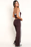 SOFTFORM WIDE-LEG FLARE LEGGING - LUNE TRIM