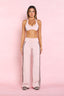 SOFTFORM WIDE-LEG FLARE LEGGING - CACAO TRIM