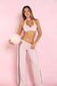 SOFTFORM WIDE-LEG FLARE LEGGING - CACAO TRIM