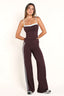 SOFTFORM WIDE-LEG FLARE LEGGING - LUNE TRIM