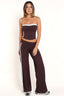 SOFTFORM WIDE-LEG FLARE LEGGING - LUNE TRIM