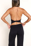 SOFTFORM WIDE-LEG FLARE LEGGING - SLATE TRIM