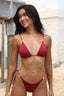 ZAMBARA TOP - CHERRY