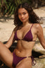 ZAMBARA BOTTOM - PLUM