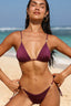 ZAMBARA TOP - PLUM
