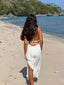 Santorini Dress - White - Sabi Swimwear 