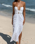 Milos Dress - White - Sabi Swimwear 